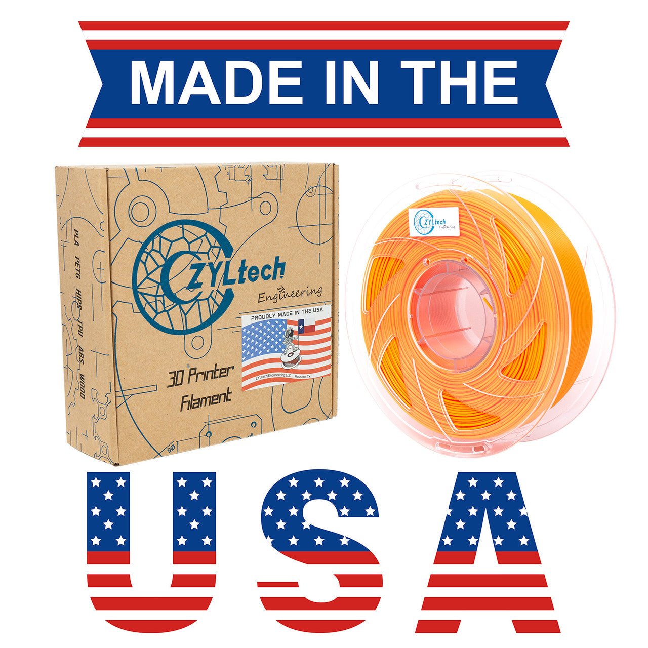 PLA Filament 1.75mm 1Kg/2.2Lbs
